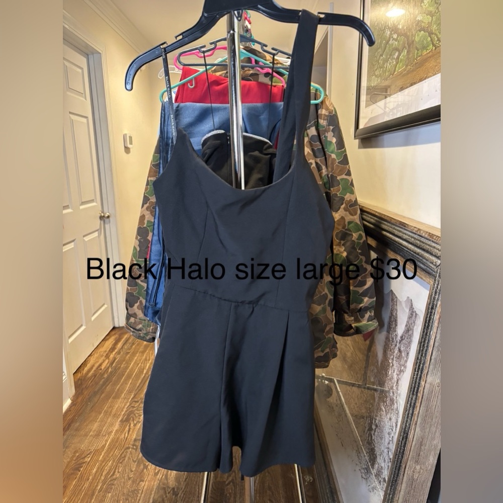 Black Halo Elegant Black Jumpsuit